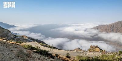 Al-Baha’s Clouds Create Breathtaking Scenes Across Tihama